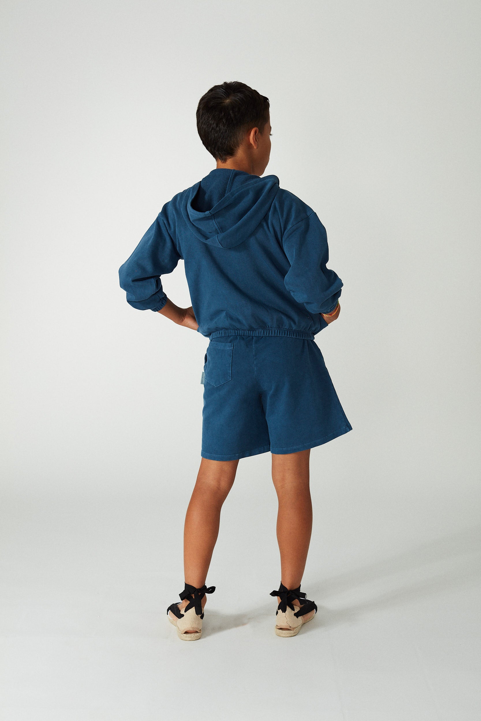 Weekend house kids - gentle bermuda - vintage blue