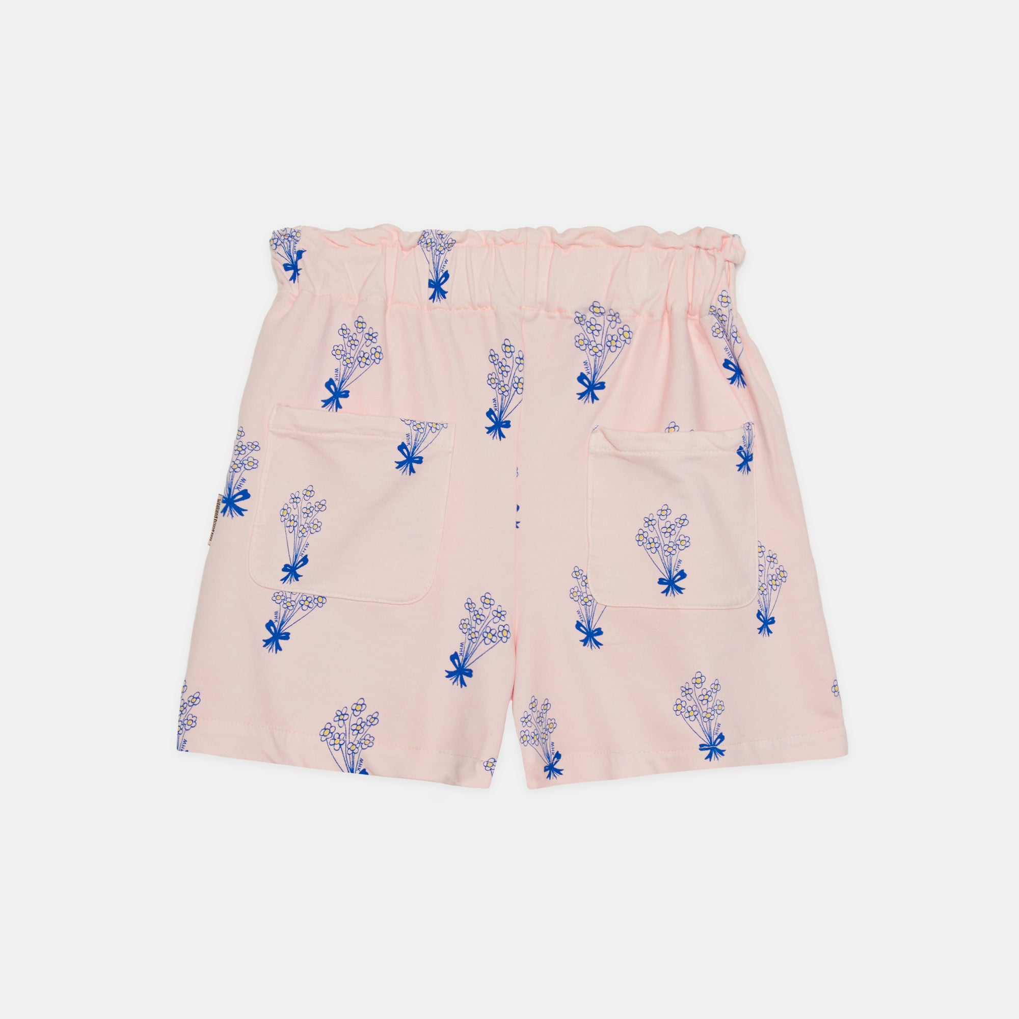 Weekend house kids - boucquet all over shorts - pink