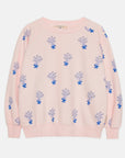 Weekend house kids - bouquet allover sweatshirt - pink