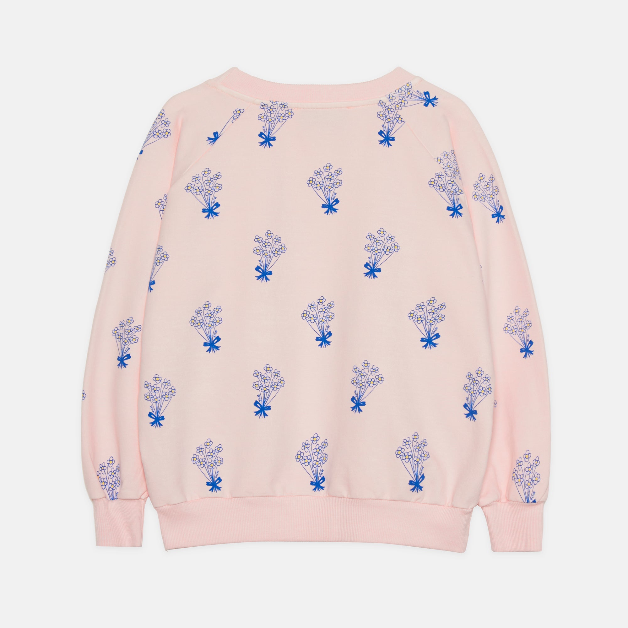 Weekend house kids - bouquet allover sweatshirt - pink