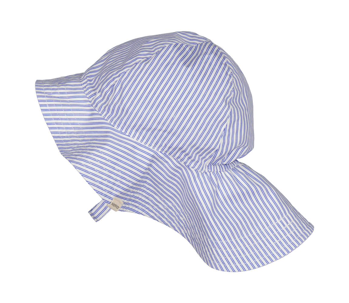 Marmar - alba - poplin baby sunhat - bolich blue stripes