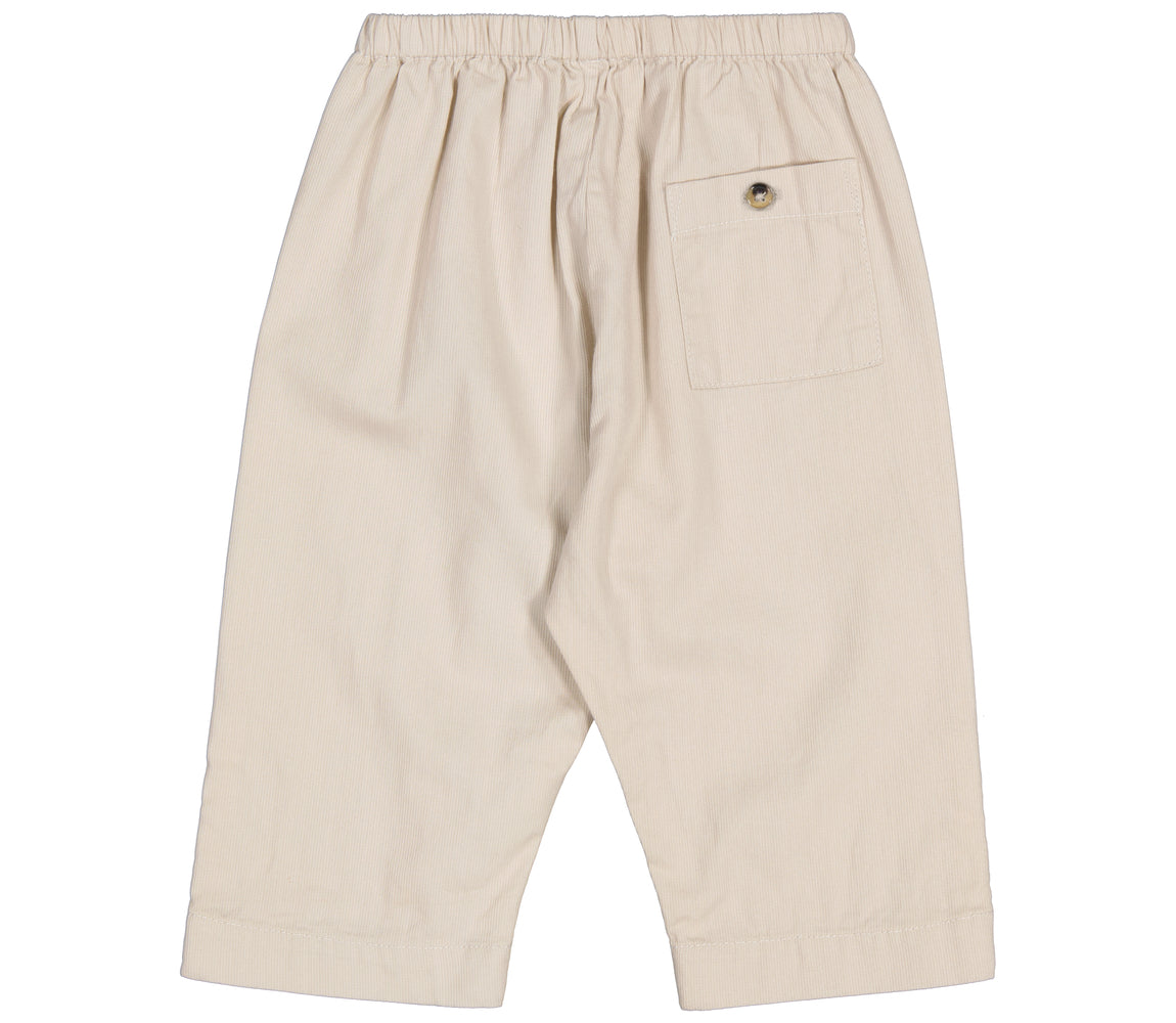 Marmar - panto b - cotton baby trousers - sand castle