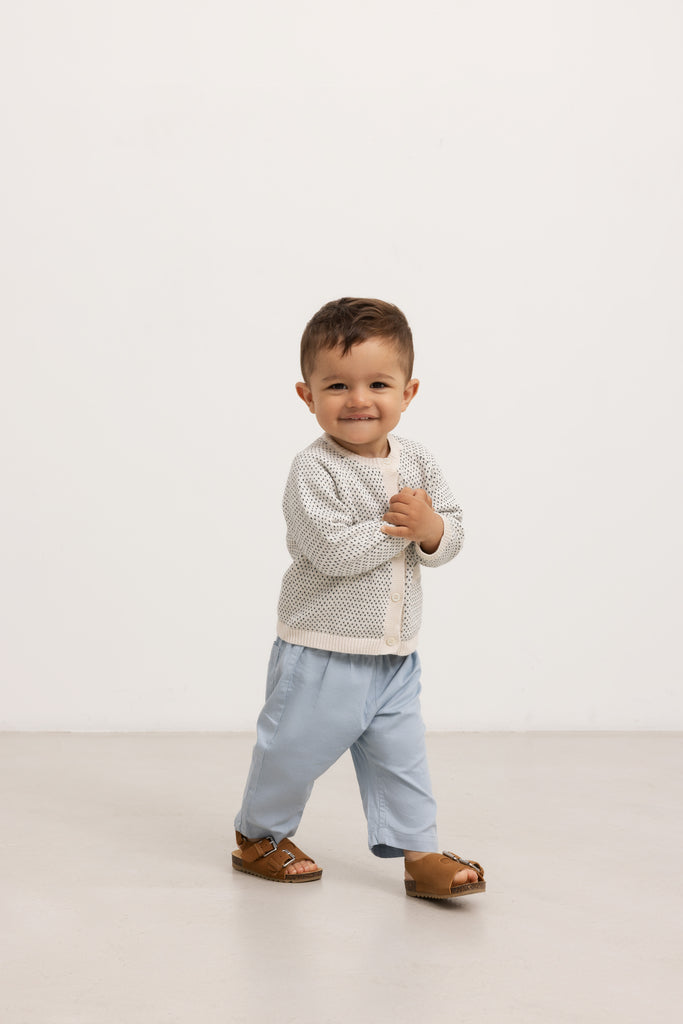 Marmar - panto b - cotton baby trousers - summer sky