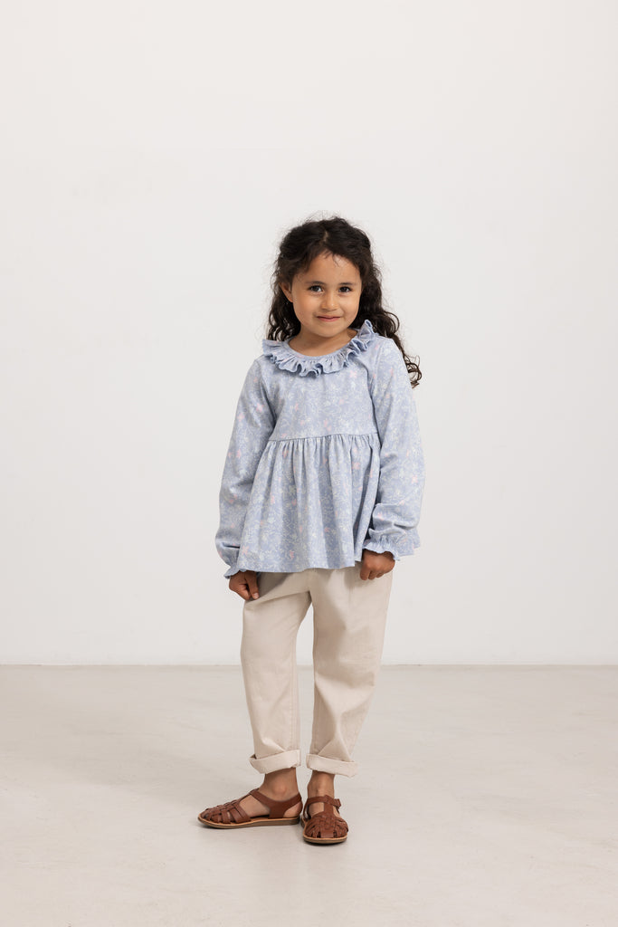 Marmar - panto - kids cotton trousers - sand castle