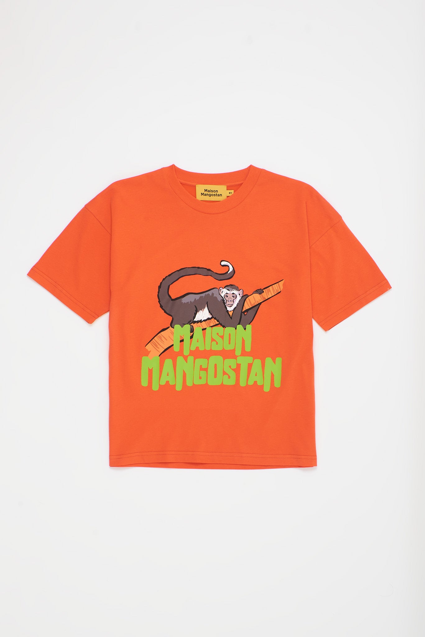 Maison Mangostan - monkey t-shirt - red