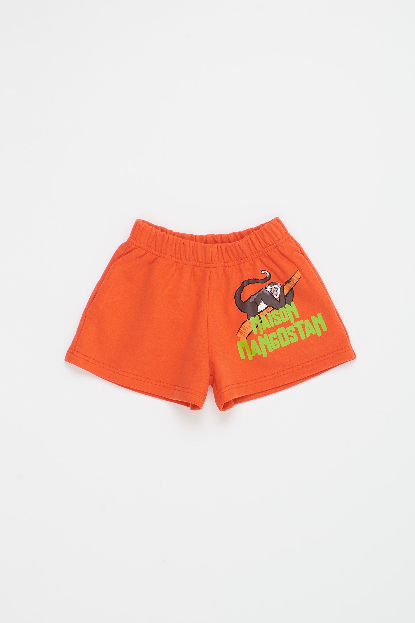 Maison Mangostan - monkey log short - red