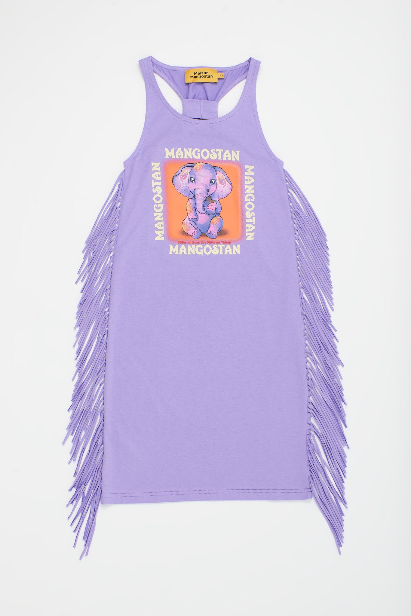 Maison Mangostan - sweet elephant dress - lilac