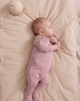 Marmar - rubetta - pointelle onesie - soft berry