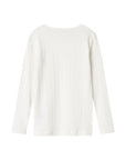 Marmar - tamra - pointelle top - gentle white