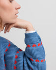 Marmar - torin - wool/cotton sweater - heaven hearts