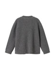 Marmar - tarono - wool/cotton cardigan - grey melange