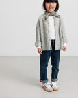 Marmar - tavon - mohair cable cardigan - morning dew melange