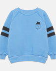 Weekend house kids - whk logo sweatshirt - soft blue