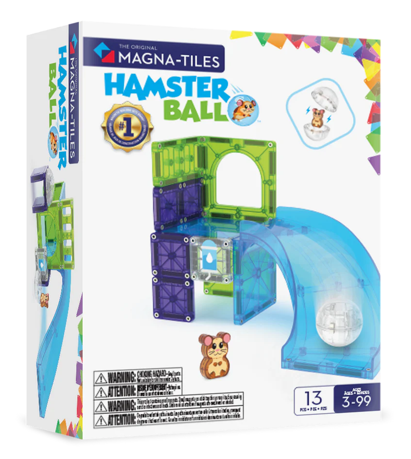 Magna Tiles - hamster ball - 13 pcs