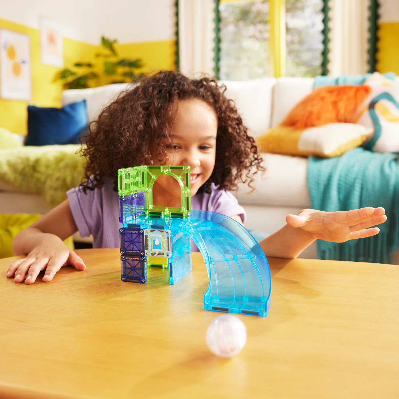 Magna Tiles - hamster ball - 13 pcs