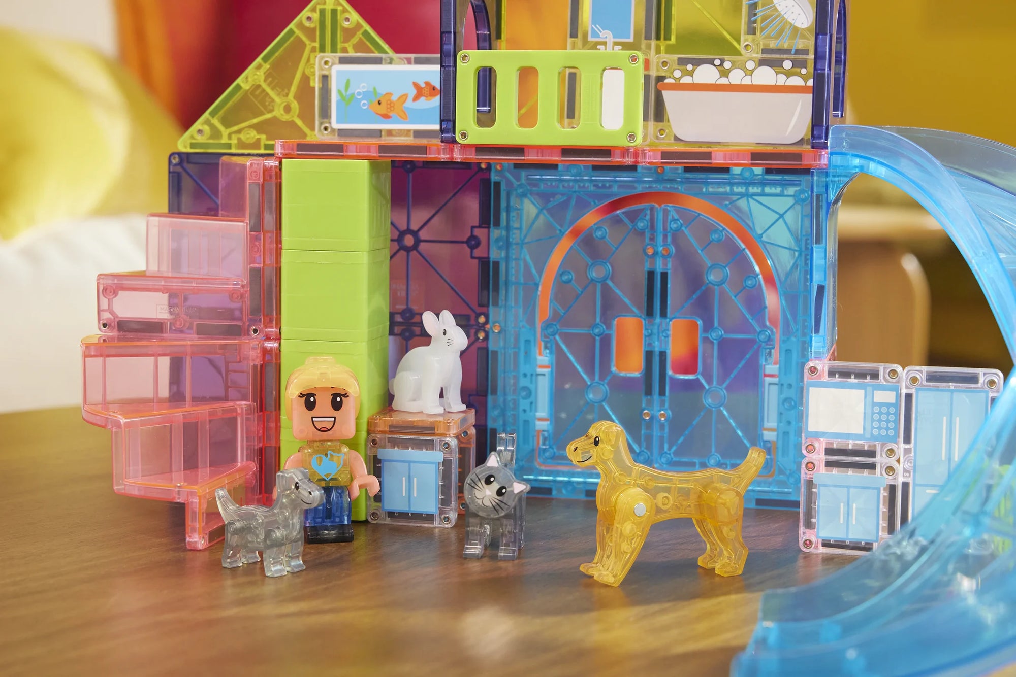 Magna Tiles - pet playhouse - 50 pcs