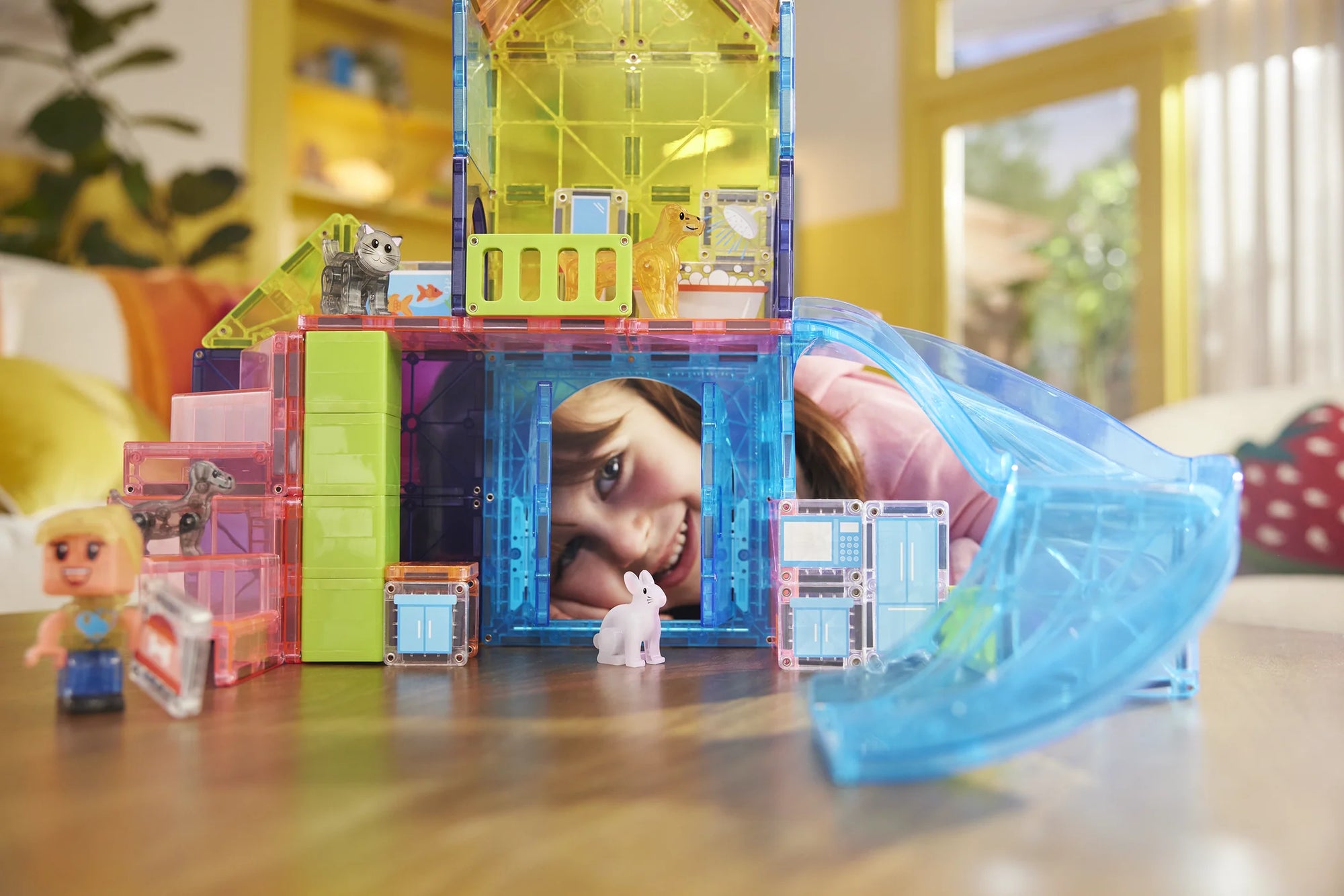 Magna Tiles - pet playhouse - 50 pcs