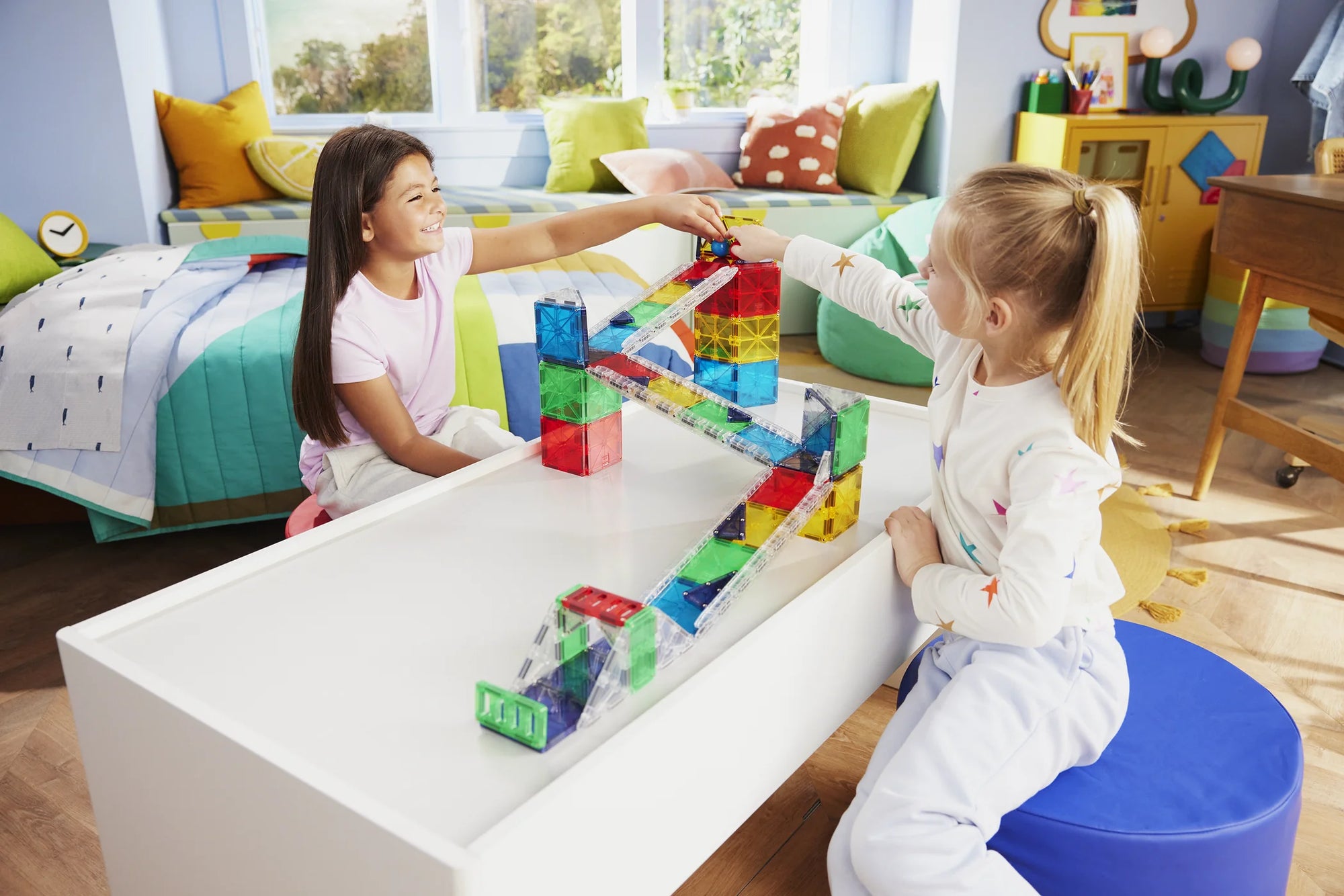 Magna Tiles - rail racers deluxe - 90 pcs