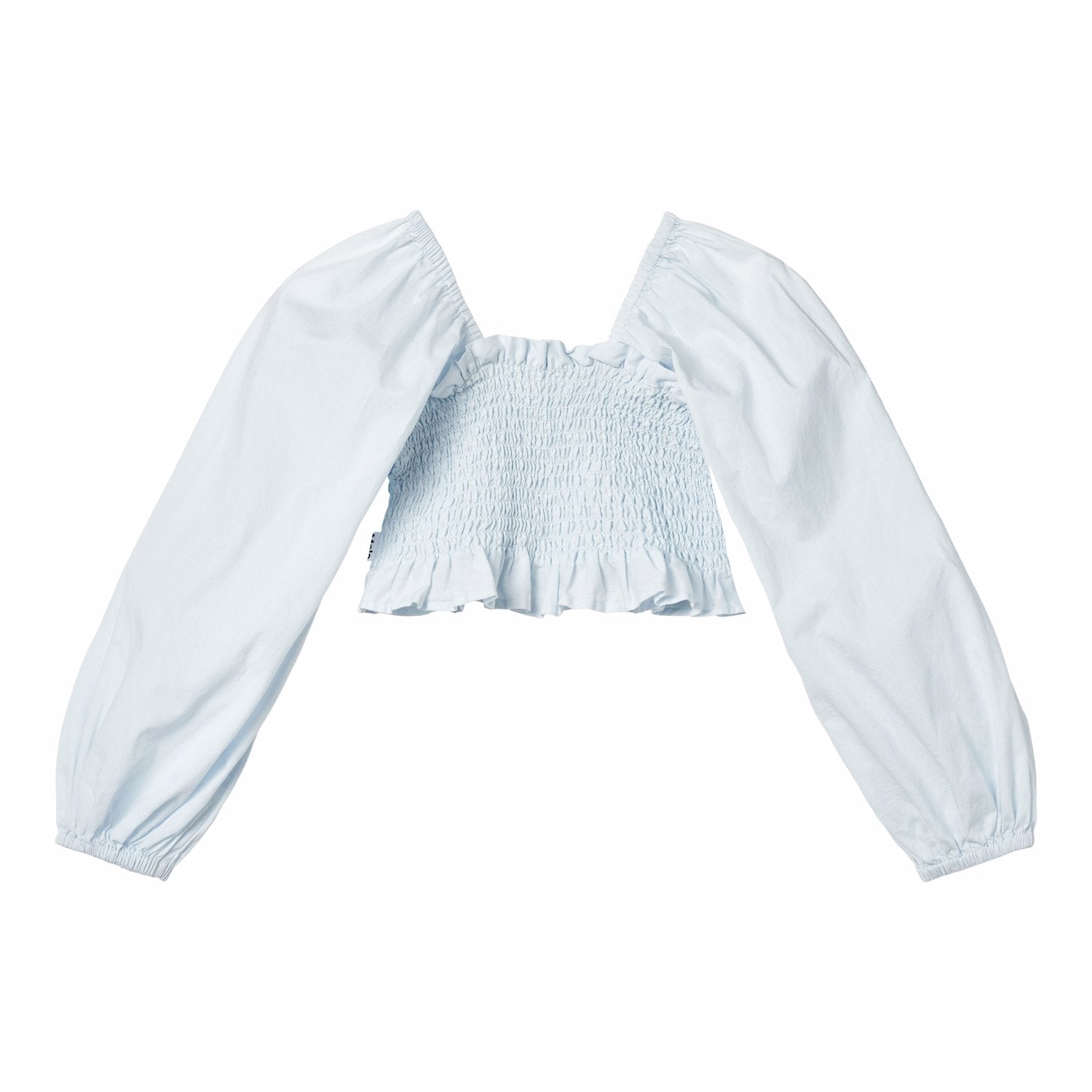 Molo - rosemary - crop blouse - skywriting