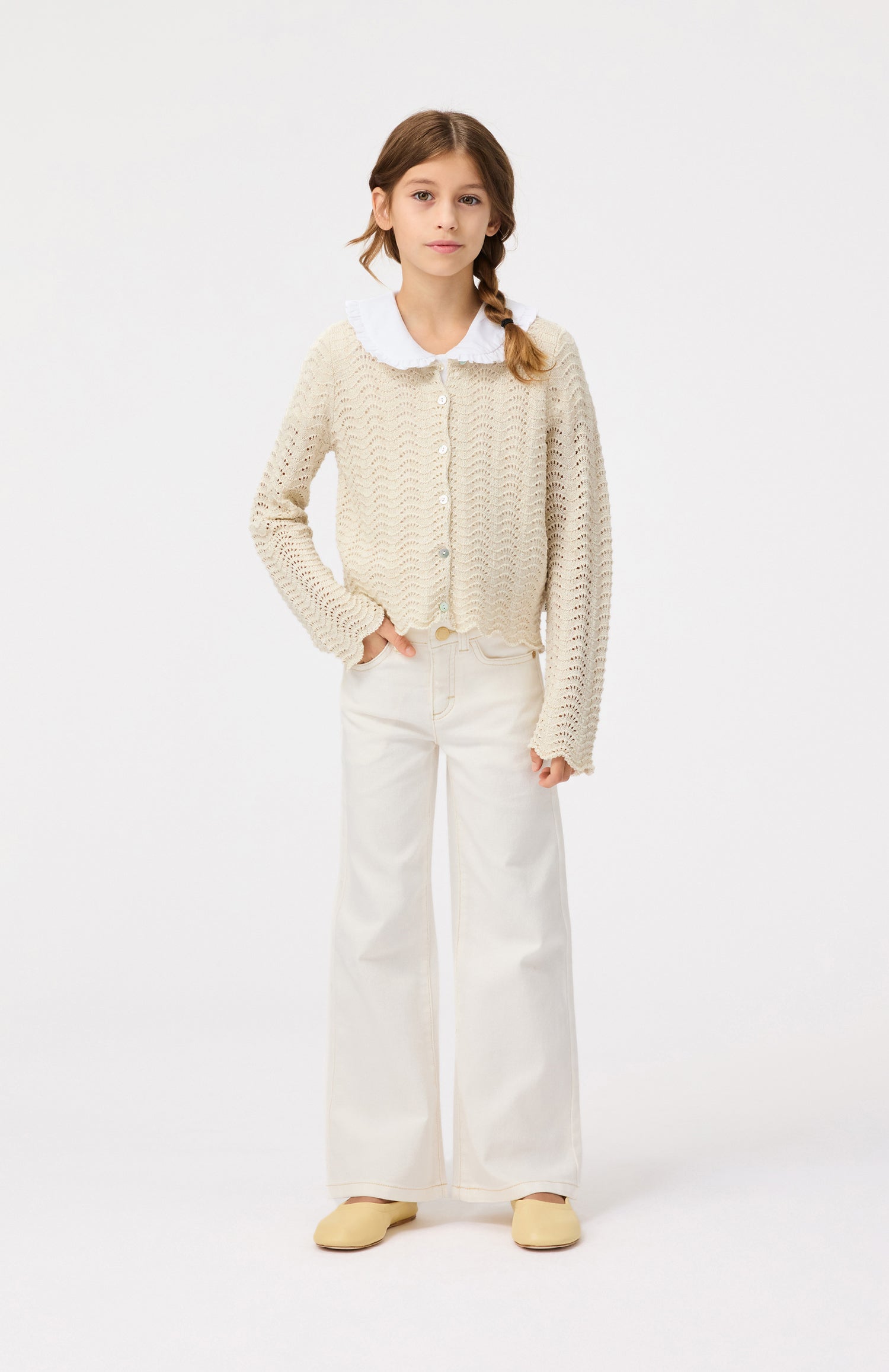 Molo - asta pants - crisp white