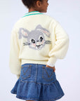 Molo - gaby - wool cardigan - buttercream