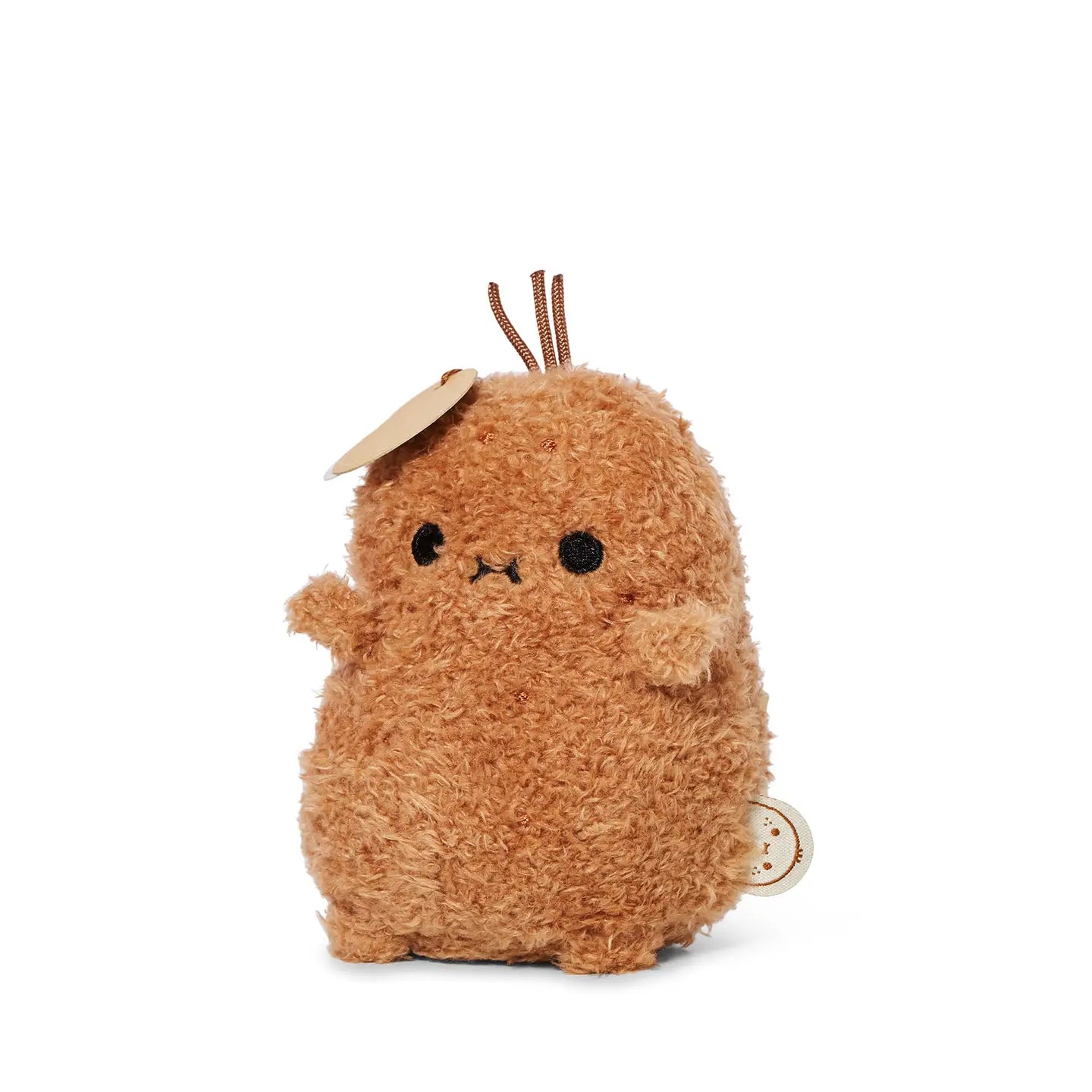 Noodoll - mini plush toy - ricespud - sitting beige potato