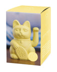 Lucky cat - prosperity waving cat - yellow