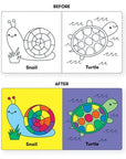Color magic bath book - wild rainbow