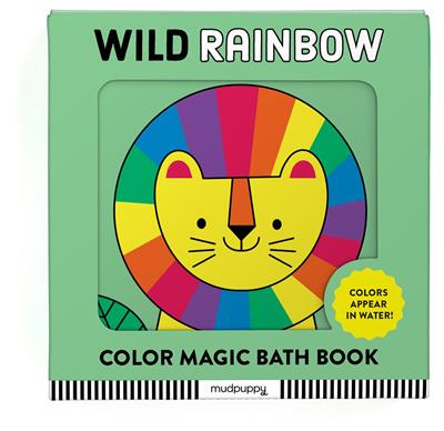 Color magic bath book - wild rainbow