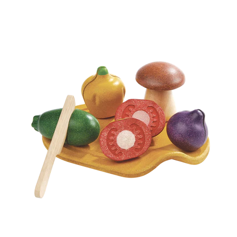 PlanToys - 3601 - assorted vegetable set