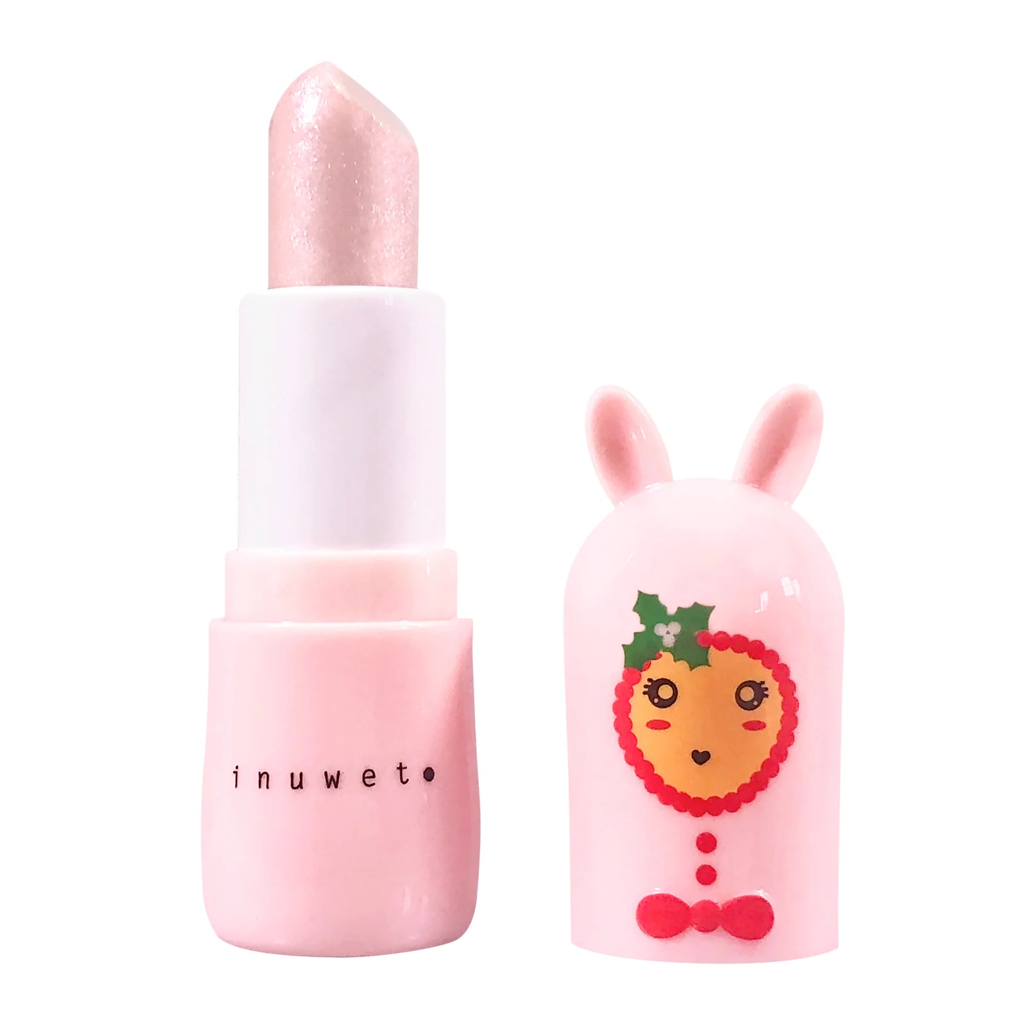 Inuwet - bunny lip balm - candy cane