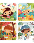 Janod - 4 seasons evolving puzzles