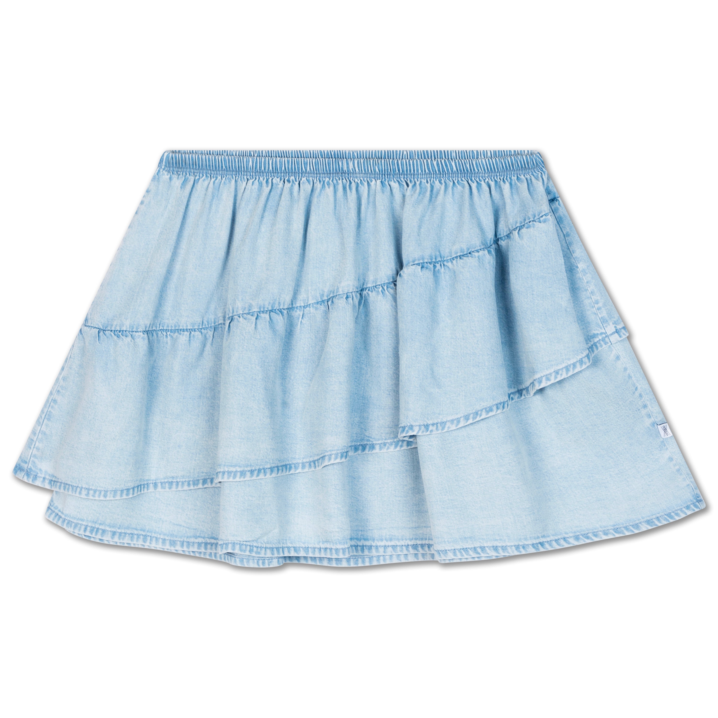 Repose Ams - ruffle skirt - bleached blue