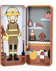 magnetic puzzle box - fire fighter