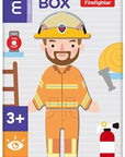 magnetic puzzle box - fire fighter