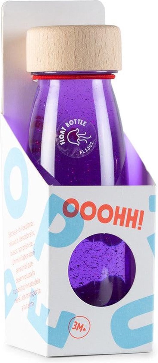 Petit Boum - Sensory play - float bottle - purple