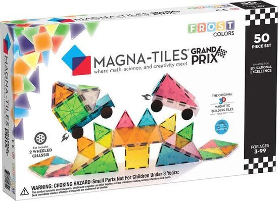 Magna Tiles - grand prix - frost colors.- 50 pcs