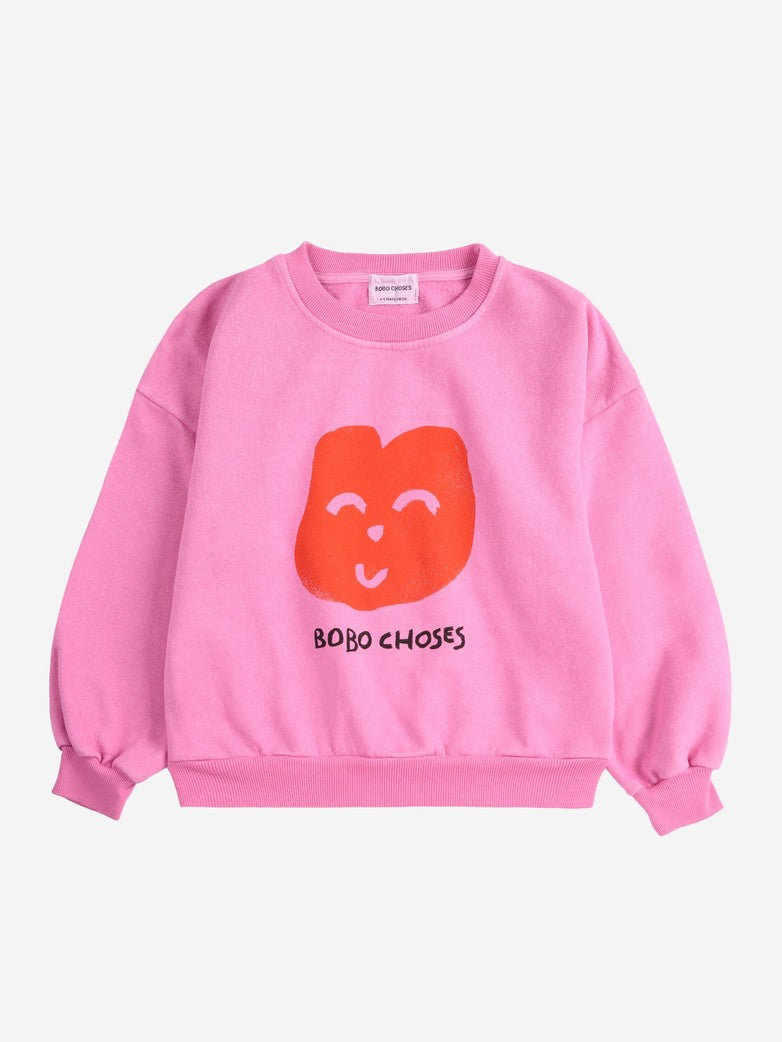 Bobo Choses - kids - joyful face sweatshirt