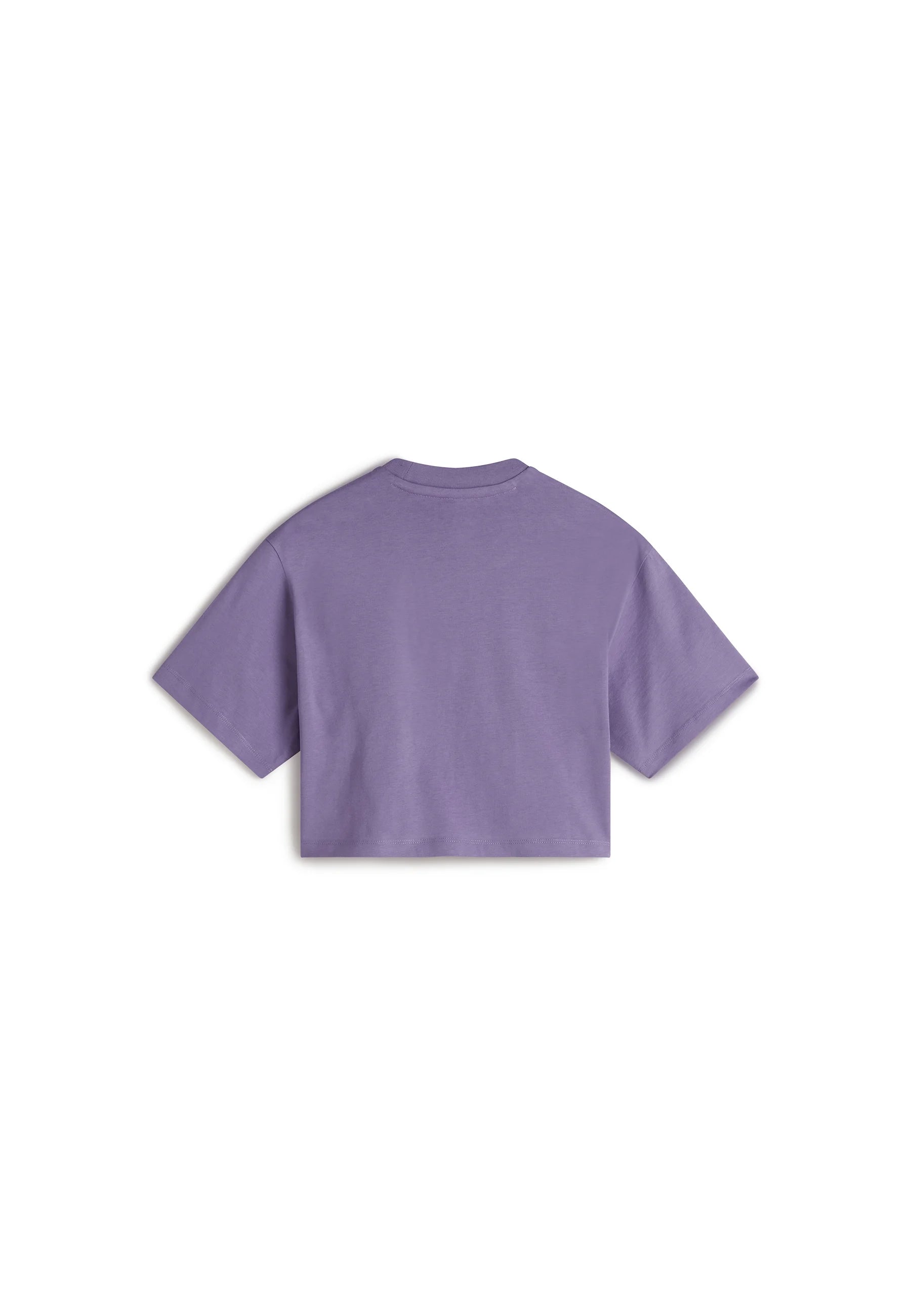 Vans - fire in your heart crop tee - purple