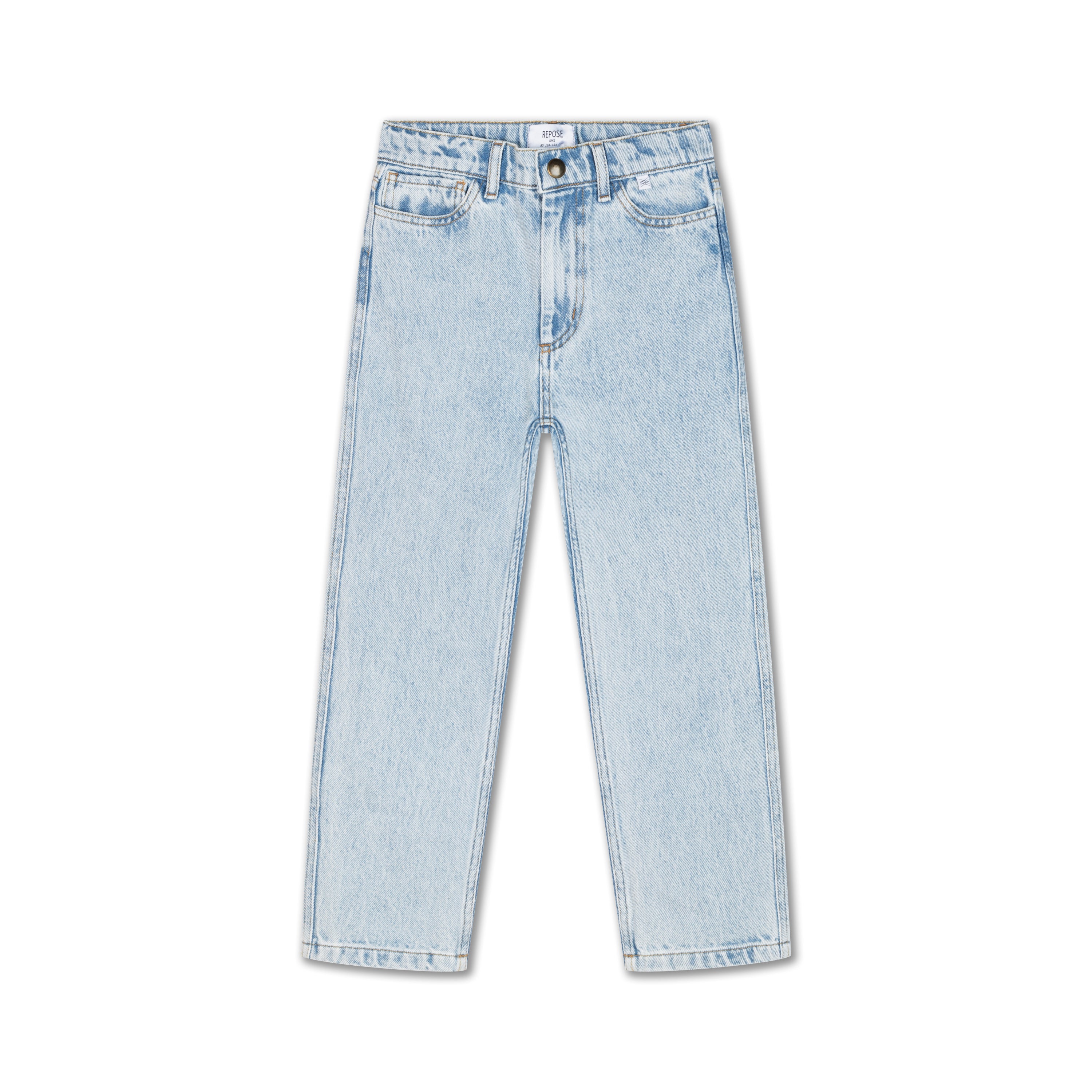 Repose Ams - 5 pocket jeans - light blue