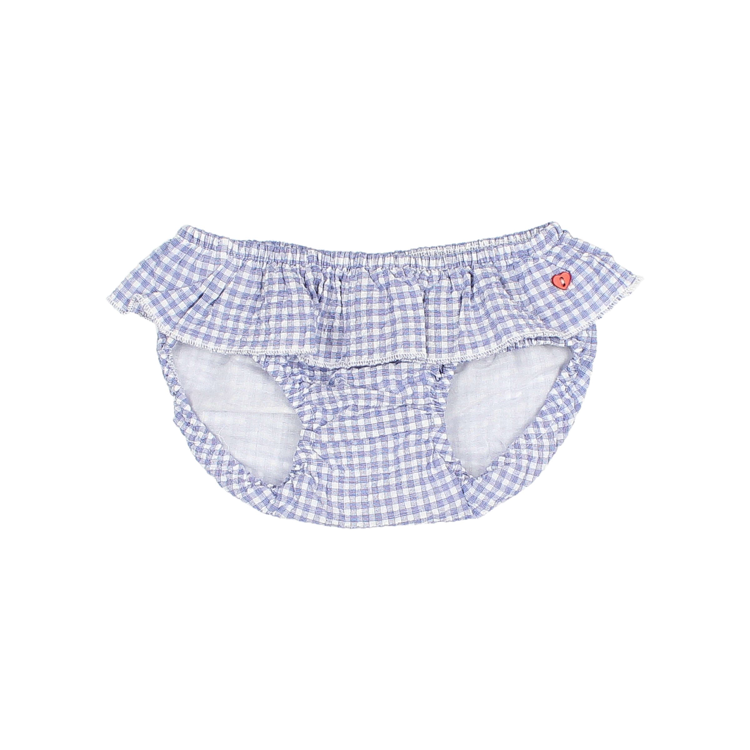 Buho - bb - gingham culotte - royal blue