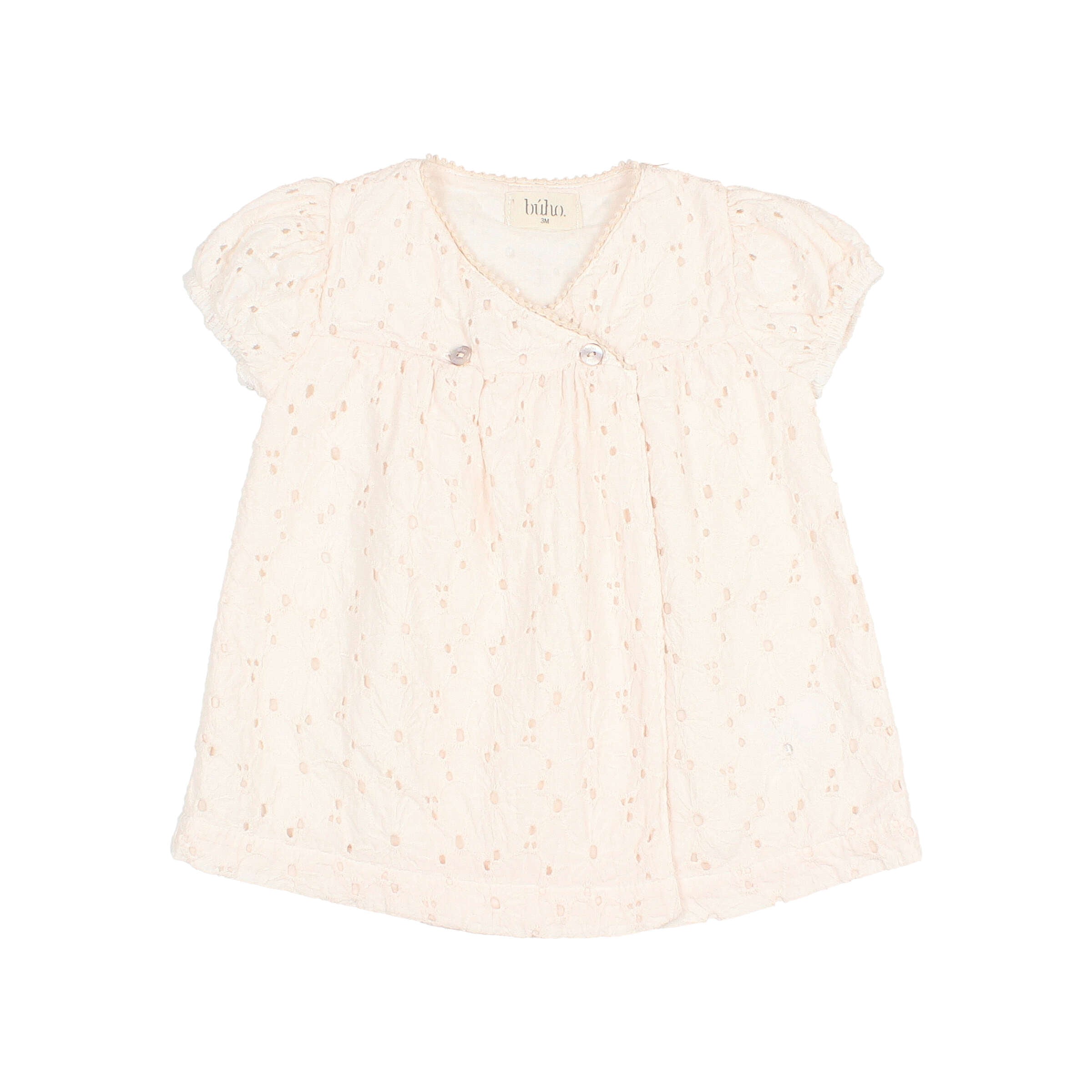 Buho - bb - embroidery dress - ivory