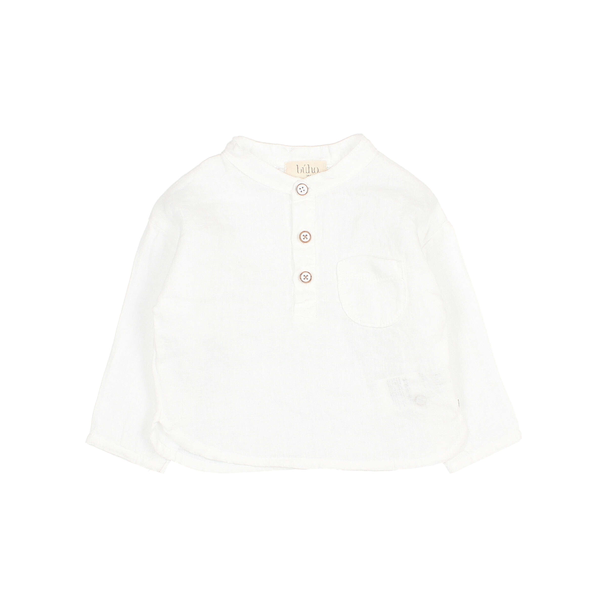 Buho - bb - linen kurta shirt - white