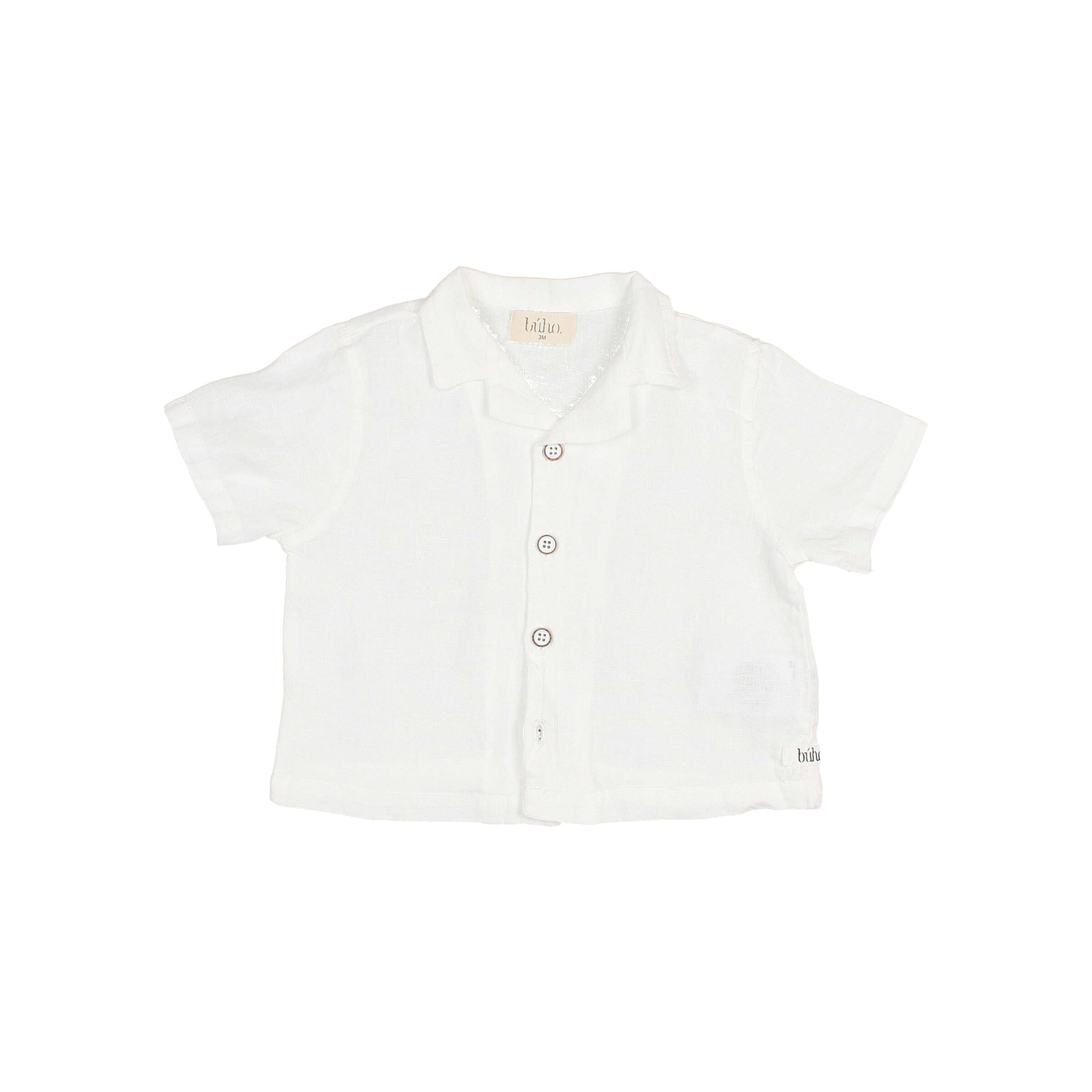 Buho - bb - linen shirt - white