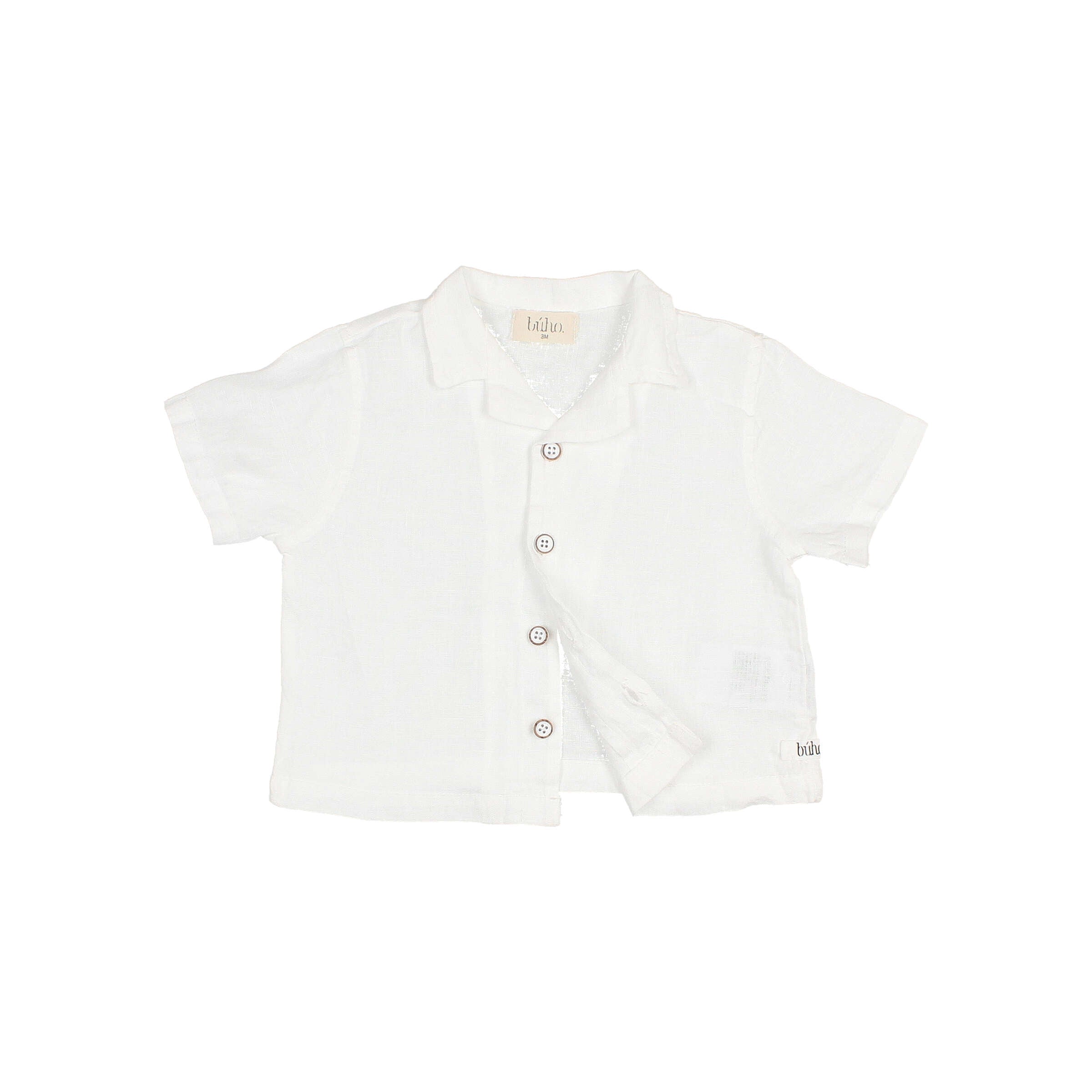 Buho - bb - linen shirt - white