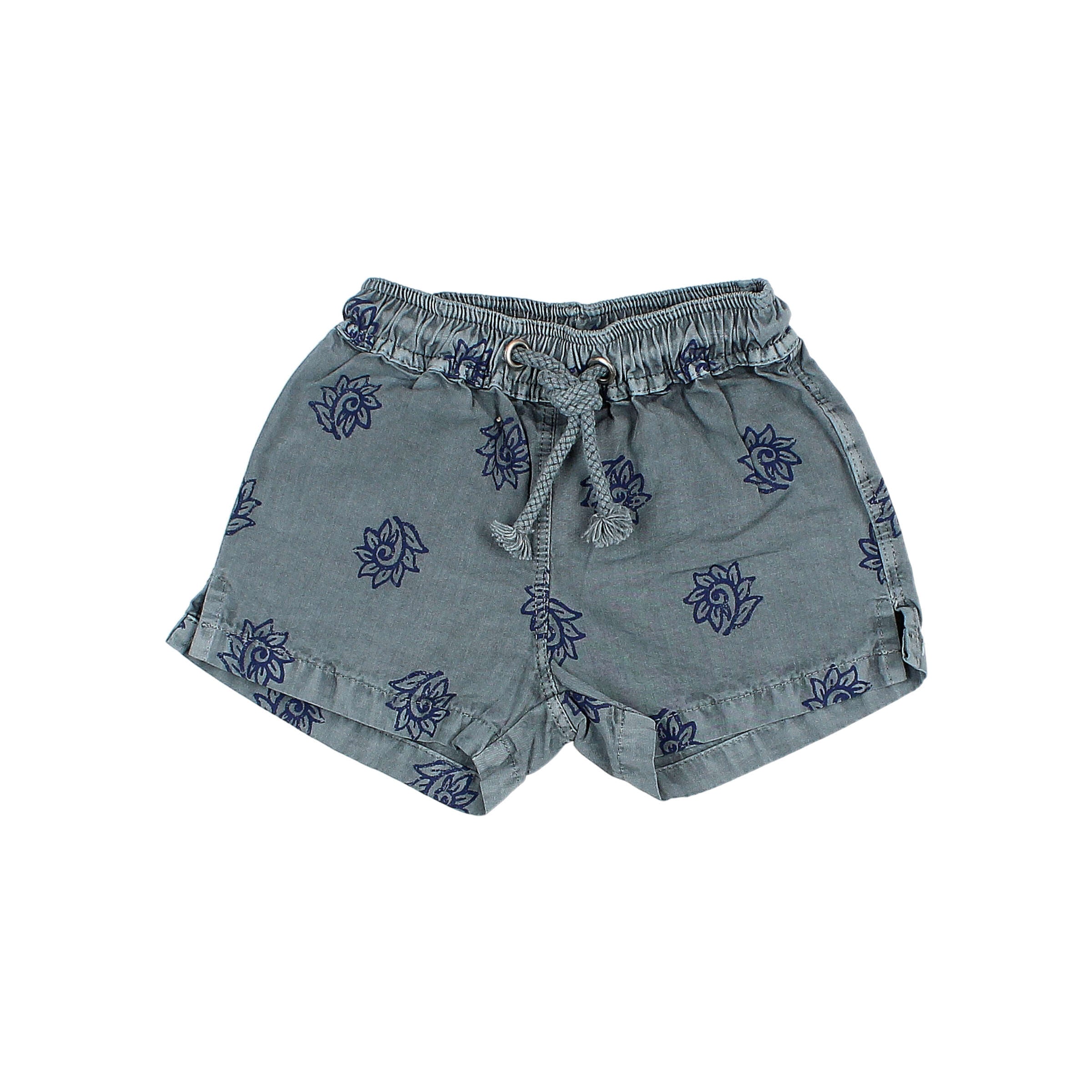 Buho - bb - batik swimshorts - blue teal