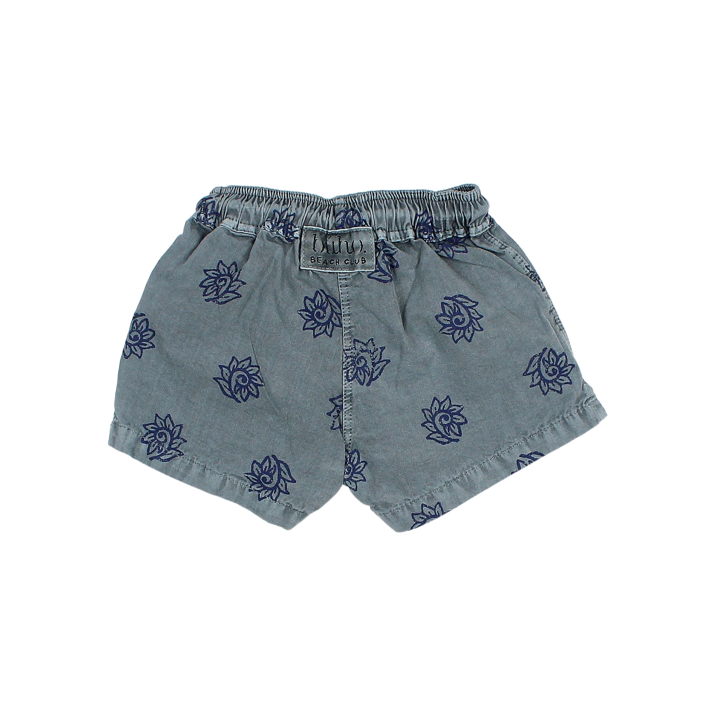 Buho - bb - batik swimshorts - blue teal