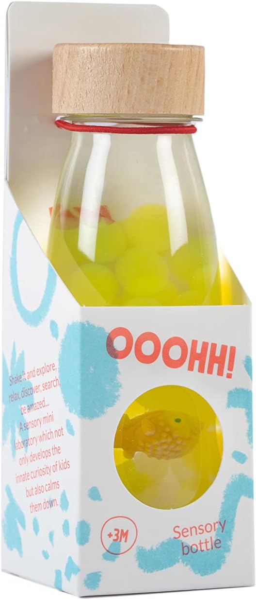 Petit Boum - Sensory play - sound bottle - puffer fish