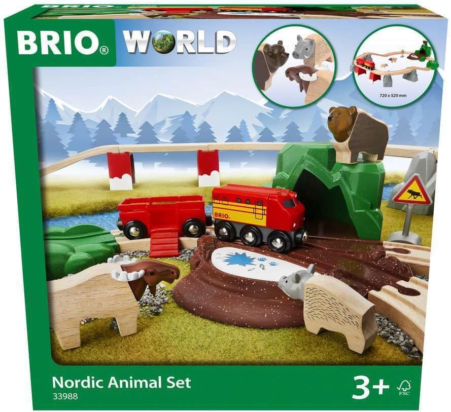 Brio - nordic animal set