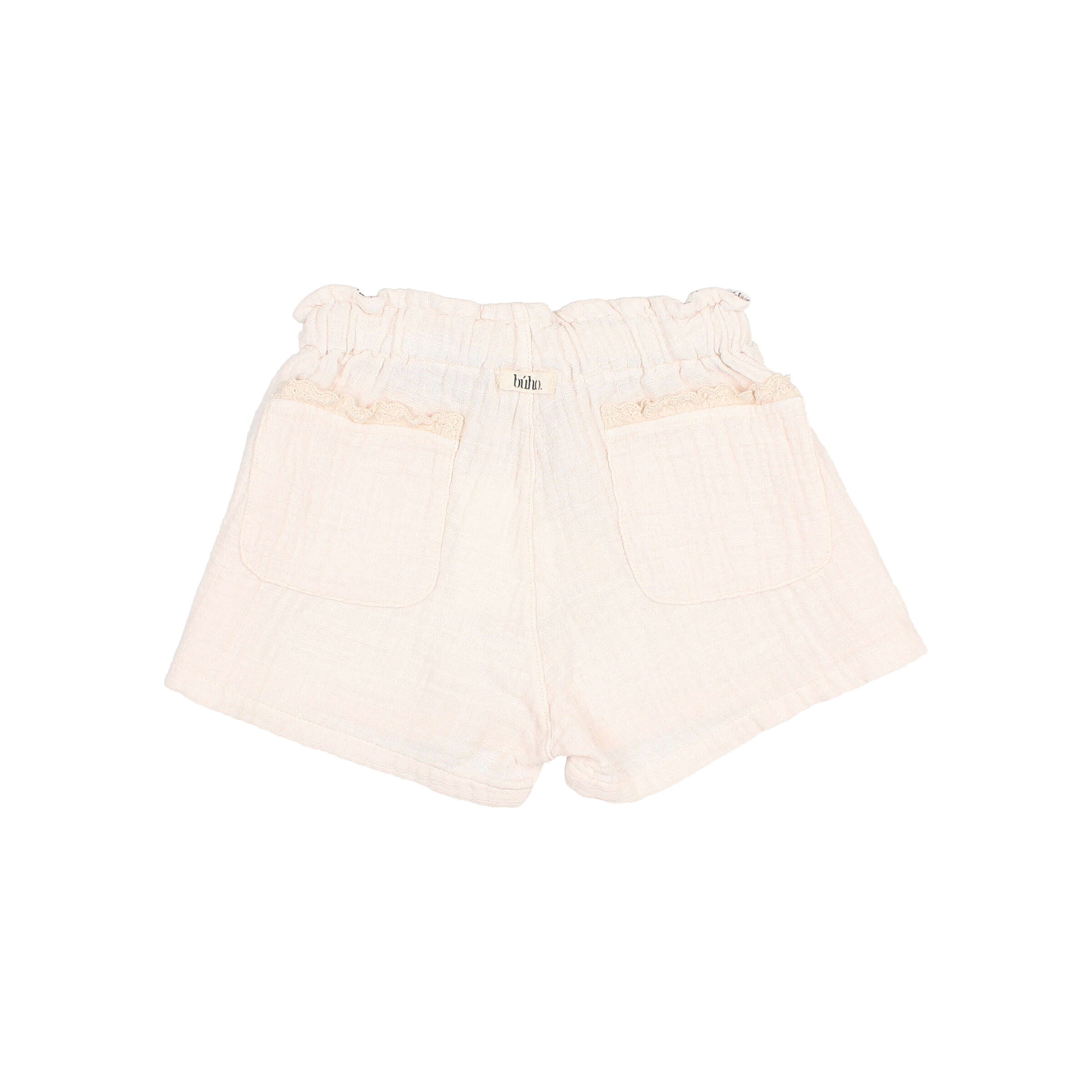 Buho - kids - muslin short - ivory